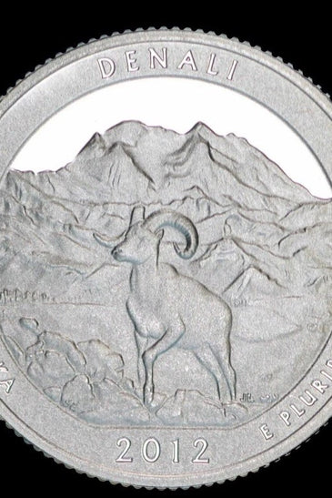 2012-S SILVER PROOF WASHINGTON DENALI STATE PARK QUARTER