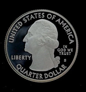 2016-S SILVER PROOF WASHINGTON SHAWNEE STATE PARK QUARTER