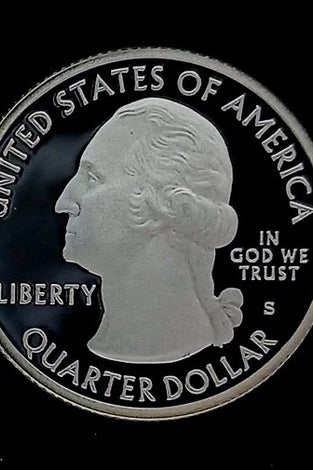 2016-S SILVER PROOF WASHINGTON SHAWNEE STATE PARK QUARTER