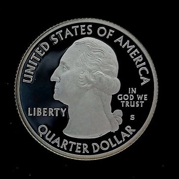 2016-S SILVER PROOF WASHINGTON SHAWNEE STATE PARK QUARTER