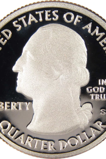 2020-S SILVER PROOF WASHINGTON AMERICAN SAMOA STATE PARK QUARTER