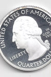 2020-S SILVER PROOF WASHINGTON TALL WEIR FARM STATE PARK QUARTER