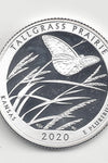 2020-S SILVER PROOF WASHINGTON TALL WEIR FARM STATE PARK QUARTER