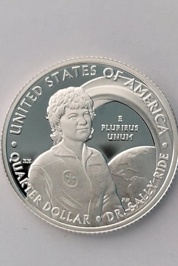 2022-S SILVER PROOF WASHINGTON DR. SALLY RIDE QUARTER