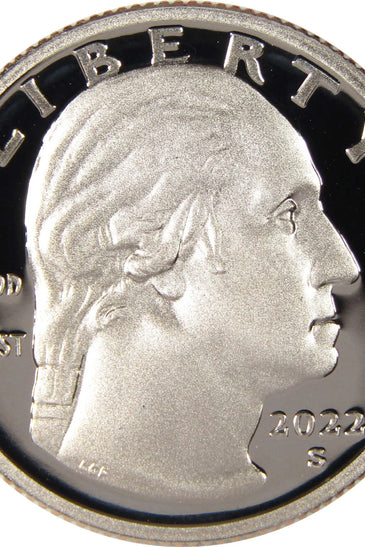 2022-S SILVER PROOF WASHINGTON MAYA ANGELOU QUARTER