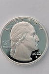 2022-S SILVER PROOF WASHINGTON ANNA MAY WONG QUARTER