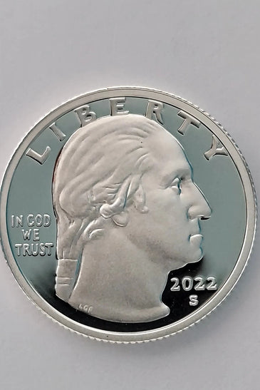 2022-S SILVER PROOF WASHINGTON ANNA MAY WONG QUARTER