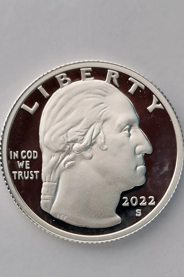 2022-S SILVER PROOF WASHINGTON NINA-OTERO WARREN QUARTER