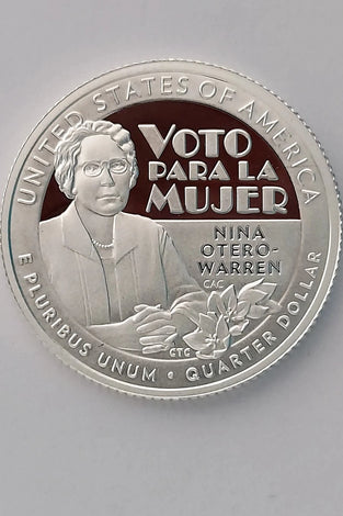 2022-S SILVER PROOF WASHINGTON NINA-OTERO WARREN QUARTER