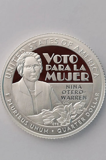 2022-S SILVER PROOF WASHINGTON NINA-OTERO WARREN QUARTER