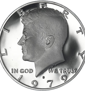 1971-S CLAD PROOF KENNEDY HALF DOLLAR