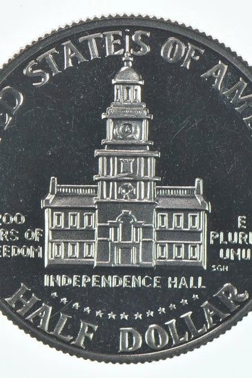 1976-S BI-CENTENNIAL CLAD PROOF KENNEDY HALF DOLLAR