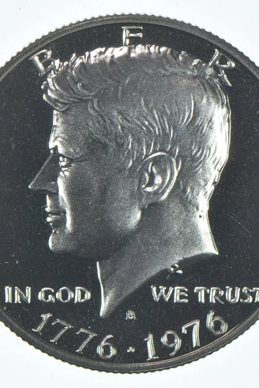 1976-S BI-CENTENNIAL CLAD PROOF KENNEDY HALF DOLLAR