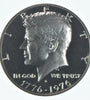 1976-S BI-CENTENNIAL CLAD PROOF KENNEDY HALF DOLLAR