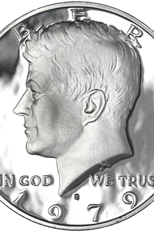 1979-S TYPE 1 CLAD PROOF KENNEDY HALF DOLLAR