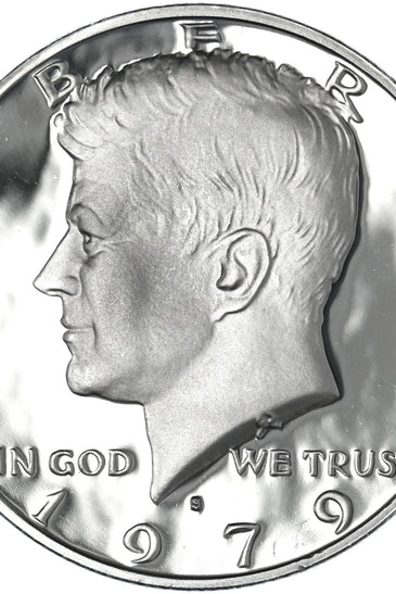 1979-S TYPE 1 CLAD PROOF KENNEDY HALF DOLLAR