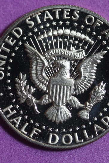 1980-S CLAD PROOF KENNEDY HALF DOLLAR