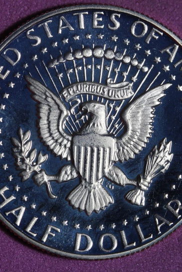 1981-S CLAD PROOF KENNEDY HALF DOLLAR