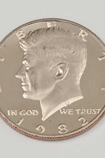 1982-S CLAD PROOF KENNEDY HALF DOLLAR