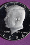 1984-S CLAD PROOF KENNEDY HALF DOLLAR