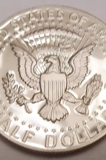 1985-S CLAD PROOF KENNEDY HALF DOLLAR