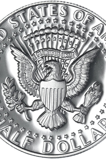 1987-S CLAD PROOF KENNEDY HALF DOLLAR