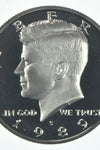 1989-S CLAD PROOF KENNEDY HALF DOLLAR