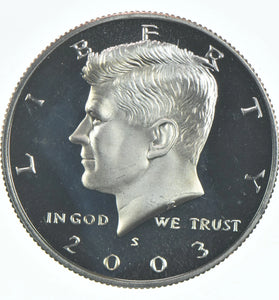 2003-S CLAD PROOF KENNEDY HALF DOLLAR