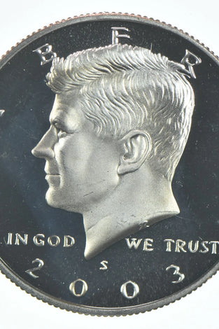 2003-S CLAD PROOF KENNEDY HALF DOLLAR
