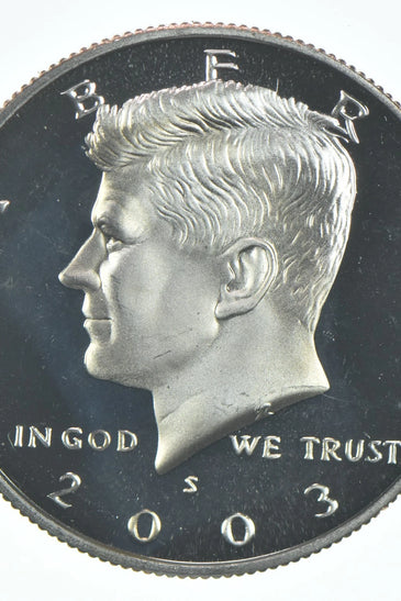2003-S CLAD PROOF KENNEDY HALF DOLLAR