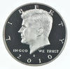 2010-S CLAD PROOF KENNEDY HALF DOLLAR