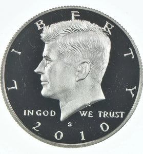 2010-S CLAD PROOF KENNEDY HALF DOLLAR