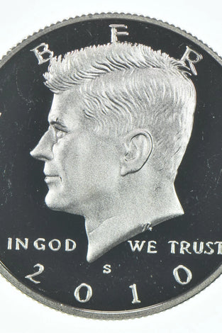2010-S CLAD PROOF KENNEDY HALF DOLLAR