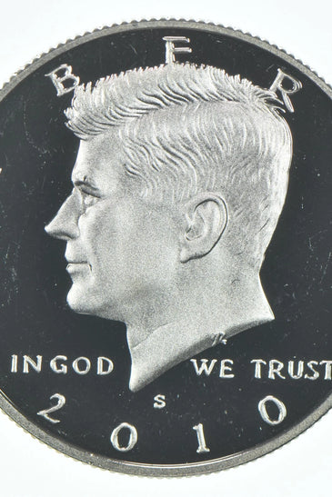 2010-S CLAD PROOF KENNEDY HALF DOLLAR