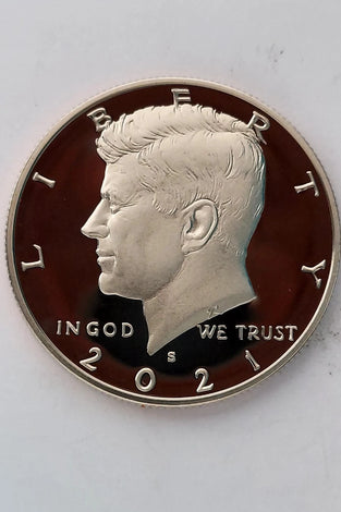 2021-S CLAD PROOF KENNEDY HALF DOLLAR