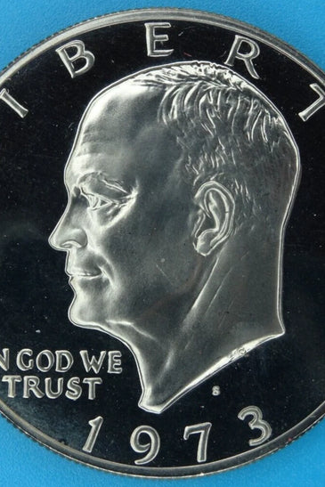1973-S  CLAD PROOF EISENHOWER DOLLAR
