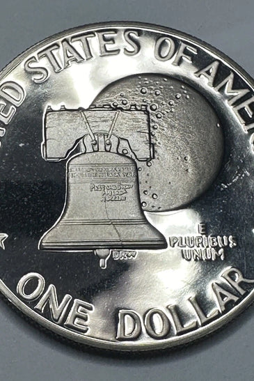 1976-S BI-CENTENNIAL CLAD PROOF EISENHOWER DOLLAR