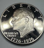 1976-S BI-CENTENNIAL CLAD PROOF EISENHOWER DOLLAR