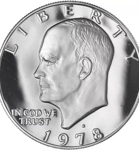 1978 CLAD PROOF EISENHOWER DOLLAR