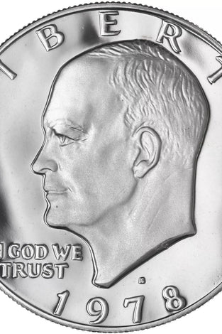 1978 CLAD PROOF EISENHOWER DOLLAR