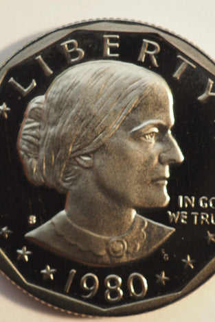 1980-S PROOF SUSAN B. ANTHONY DOLLAR