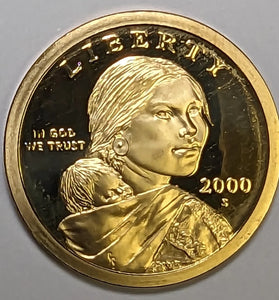 2000-S PROOF SACAGEWEA DOLLAR