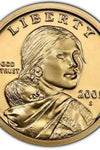 2001-S PROOF SACAGEWEA DOLLAR