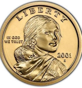 2001-S PROOF SACAGEWEA DOLLAR