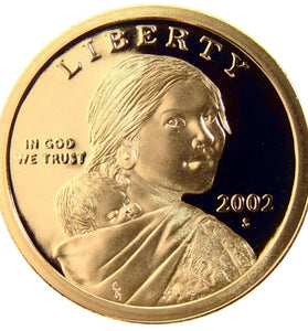 2002-S PROOF SACAGEWEA DOLLAR