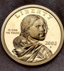 2003-S PROOF SACAGEWEA DOLLAR