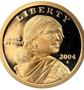 2004-S PROOF SACAGEWEA DOLLAR