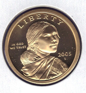 2005-S PROOF SACAGEWEA DOLLAR