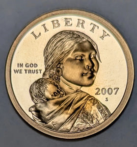2007-S PROOF SACAGEWEA DOLLAR