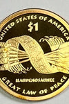 2010-S PROOF SACAGEWEA DOLLAR GREAT LAW OF PEACE